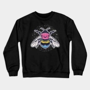 Pansexual Bee Proud LGBT Pride Flag Crewneck Sweatshirt